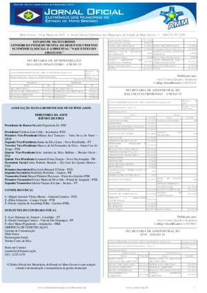 Assinatura Digital da última edição