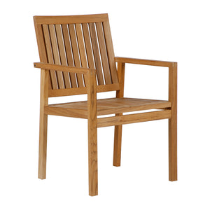 Linear Teak Armchair