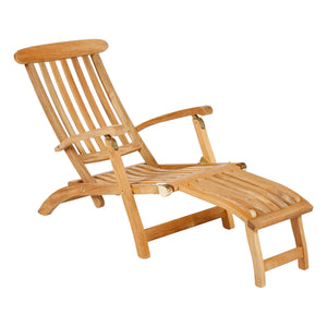 Commodore Teak Recliner - Standard