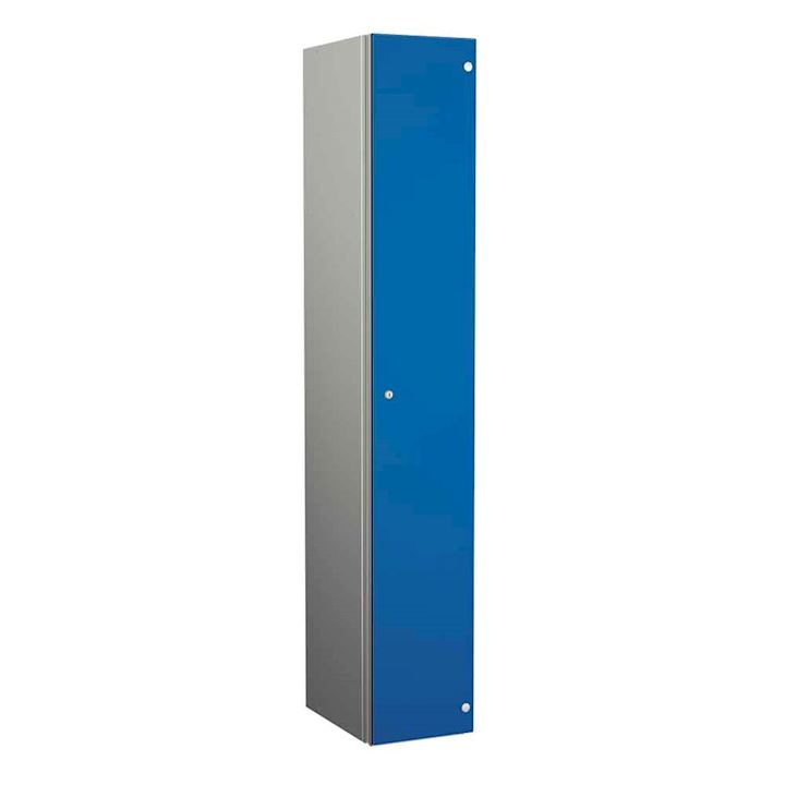 Probe Aluminium Lockers - 1 Door Laminate Zenbox - 180cm Tall, Size & Lock Options