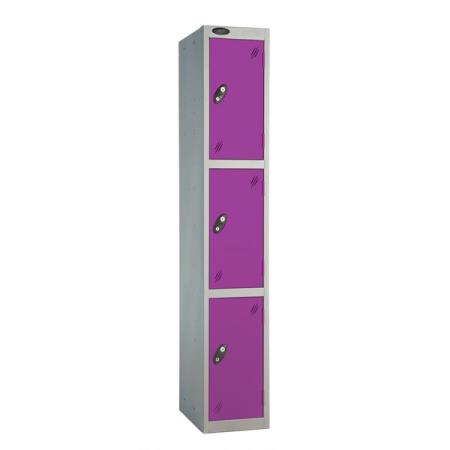 Probe Metal Locker -3 Door Autumn Colours - 178cm tall - Size & Lock Options