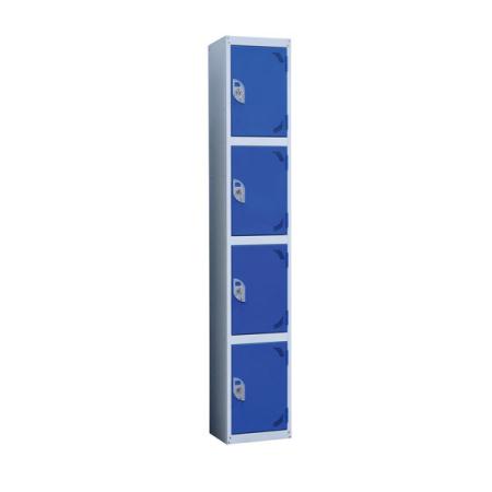 QMP Wet Area Steel 4 Door Locker -180cm Tall - Size & Lock Options