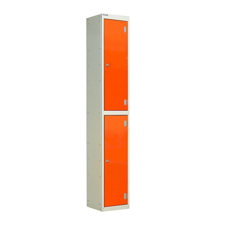 QMP Laminate Wet Area 2 Door Locker - Steel Body 180cm Tall - Size & Lock Options