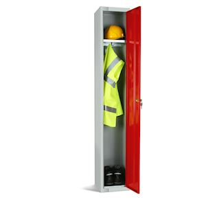 Elite 1 Door Metal Staff Locker - 180cm