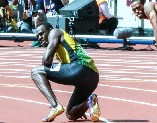 Usain Bolt é detentor de recordes no atletismo