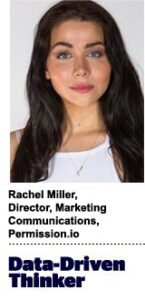 Rachel Miller, director of marketing communications, Permission.io