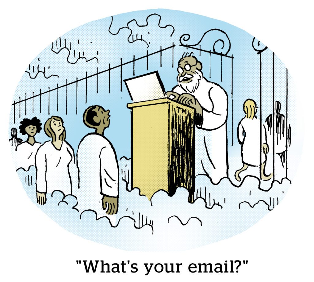 Comic: What's Your Email?