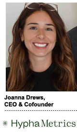 Joanna Drews, CEO and co-founder, HyphaMetrics