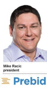 Prebid hired Mike Racic as its first full-time president.