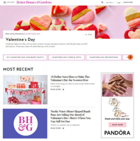 Pandora tested Dentsu's Contextual Intelligence tool during the 2022 Valentine's Day season.