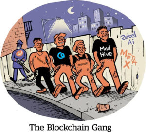 Comic: The Blockchain Gang