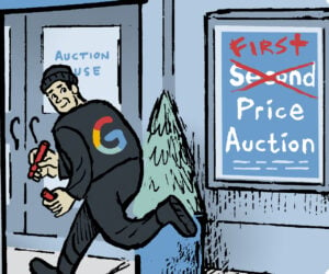 In 2019, Google moved to a first-price auction and also ceded its last look advantage in AdX, in part because it had to. Most exchanges had already moved to first price.