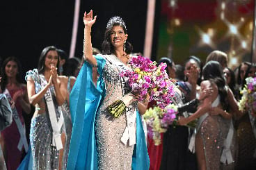 The new Miss Universe Sheynnis Palacios from Nicaragua