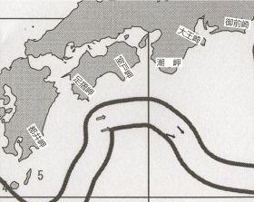 紀南周辺の海流図（８月２８日発行）