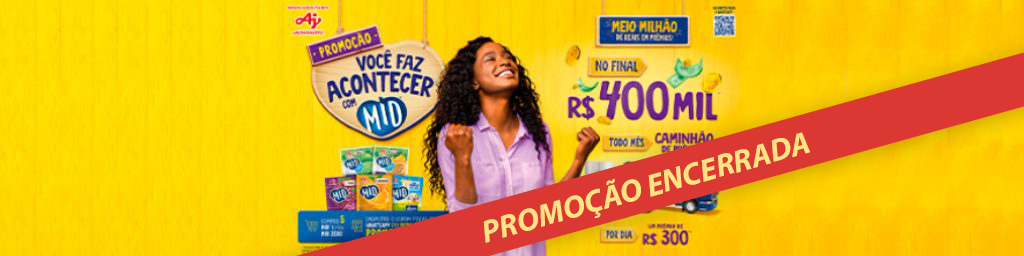 Promoção encerrada