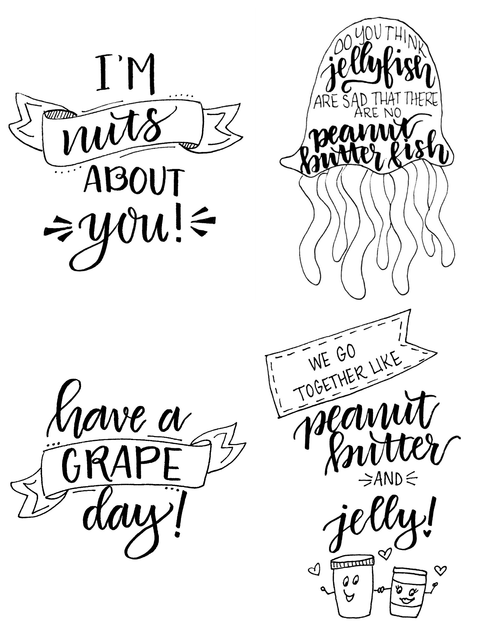 Printable Lunchbox Notes