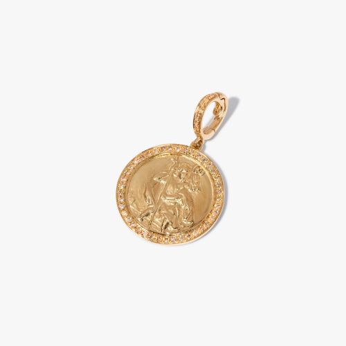 Mythology St Christopher Charm Pendant