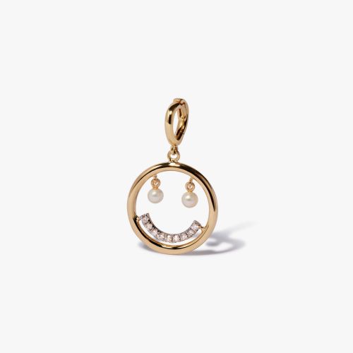 18ct Yellow Gold Happy Charm Pendant