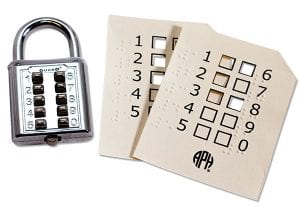 Push Button Padlock