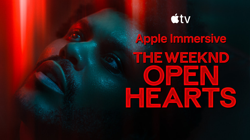 Artwork for “The Weeknd: Open Hearts.”