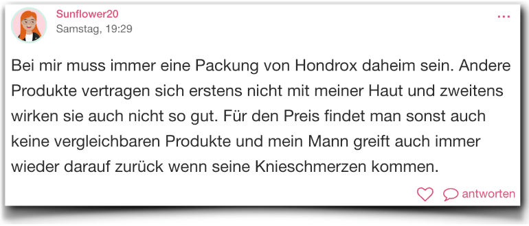 Hondrox Erfahrungen Erfahrung Erfahrungsbericht