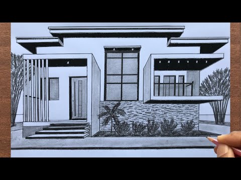 How to Draw Buildings in Pencil| 40 Easy Lessons on Drawing Buildings ...