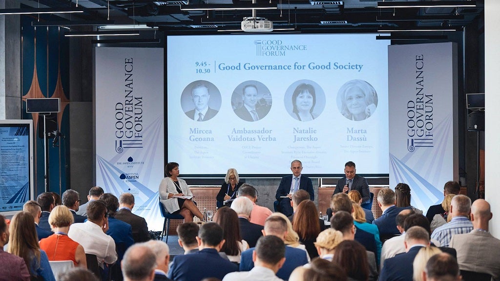 Good Governance Forum 2018 – Aspen Institute Kyiv