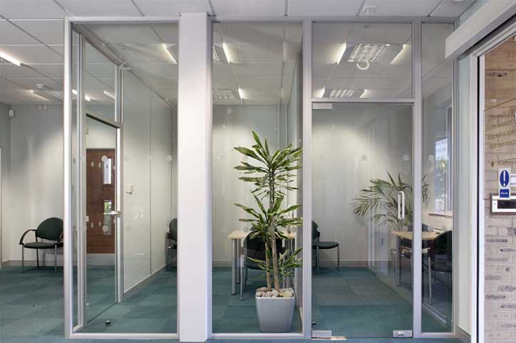 Glass Office Divider