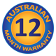 12 Month Australian Warranty