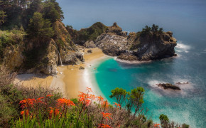 Mcway Falls California USA High Definition Wallpaper 115697