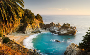 Mcway Falls California USA Desktop Wallpaper 115693