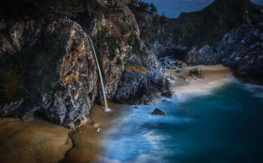 Mcway Falls California USA Wallpaper 115699