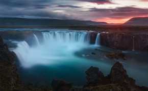 Godafoss Nature Widescreen Wallpapers 114031