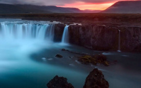 Godafoss Waterfall High Definition Wallpaper 114036