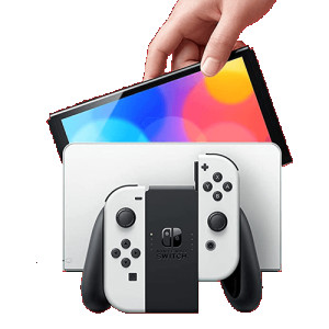 Nintendo Switch OLED side image