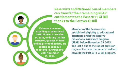 GI Bill transferrability infographic