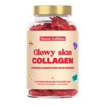 BLOOM ROBBINS Glowy skin collagen gumíky jednorožci 40 ks