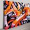 Abstract Graffiti Wall Art