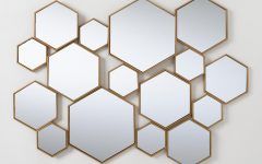  Best 20+ of Hexagon Wall Mirrors