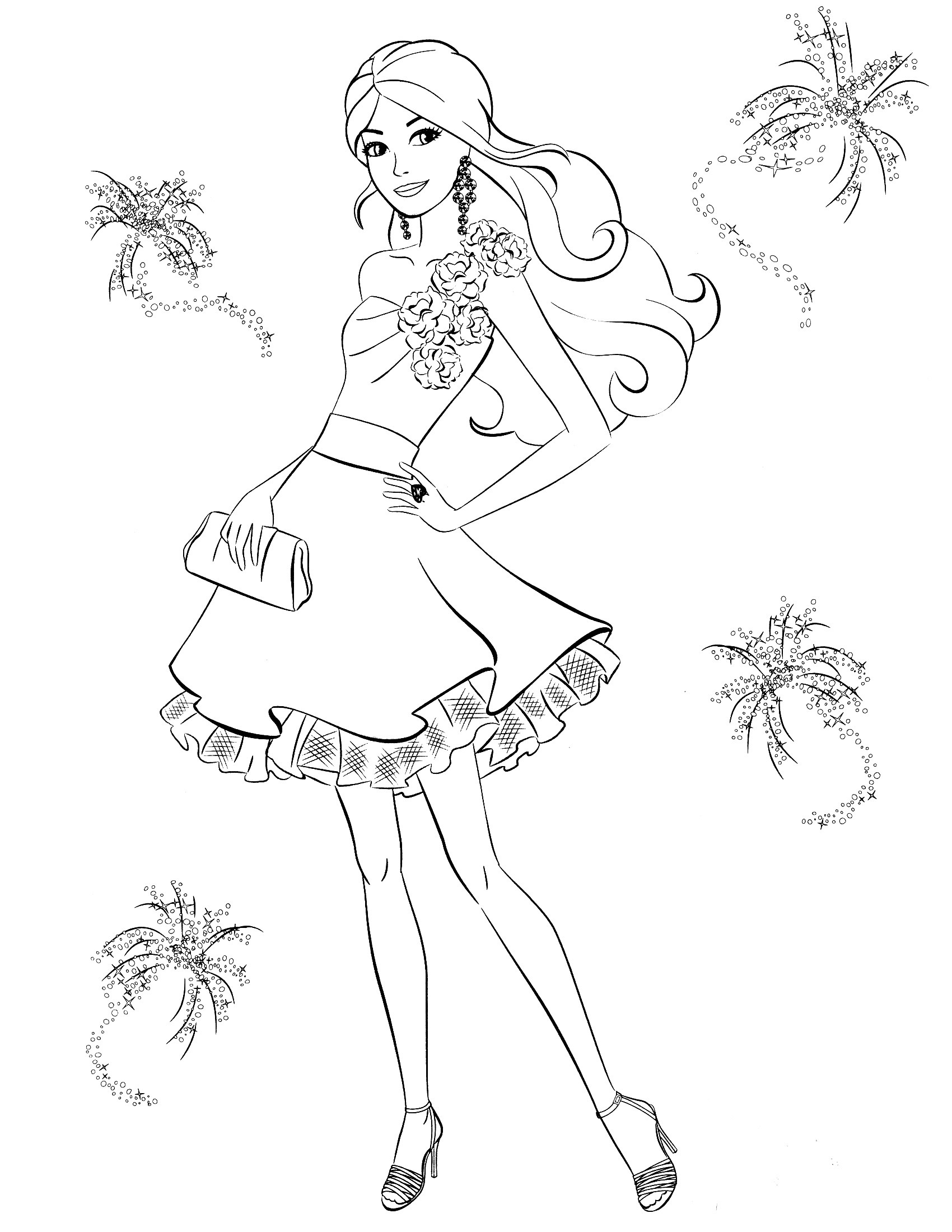 Download Barbie Princess Coloring Pages - Best Coloring Pages For Kids