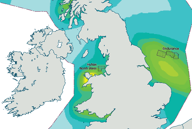 Sample of the new offshore seismic hazard map: peak ground acceleration (PGA) on rock for a 2475-year return period. BGS © UKRI. Contains OS data © Crown copyright and database right 2024.