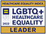 LGBTQ+ Healthcare Equality Leader 2022