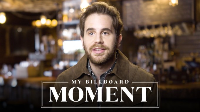 Ben Platt Recalls When 'Found/Tonight' Entered Billboard's Hot 100 Chart | My Billboard Moment