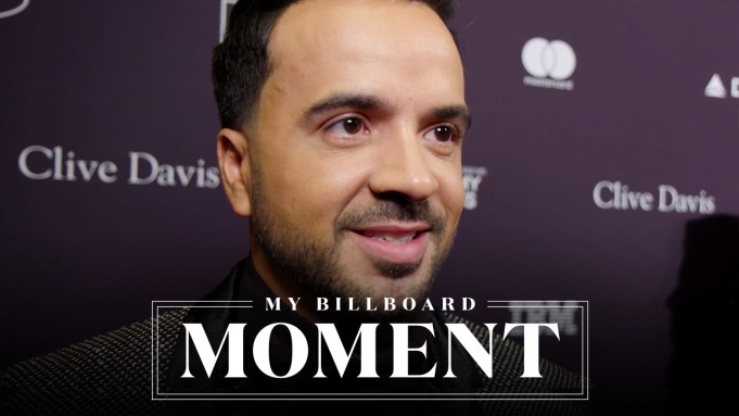 Luis Fonsi Recalls When 'Despacito' Hit No. 1 on Hot 100 Chart | My Billboard Moment