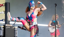 Chappell Roan performs during 2024 Lollapalooza Festival at Grant Park on August 1, 2024 in Chicago, Illinois.