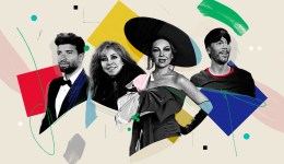 Telenovela Stars, Pablo Alboran, Veronica Castro, Thalía y Enrique Iglesias