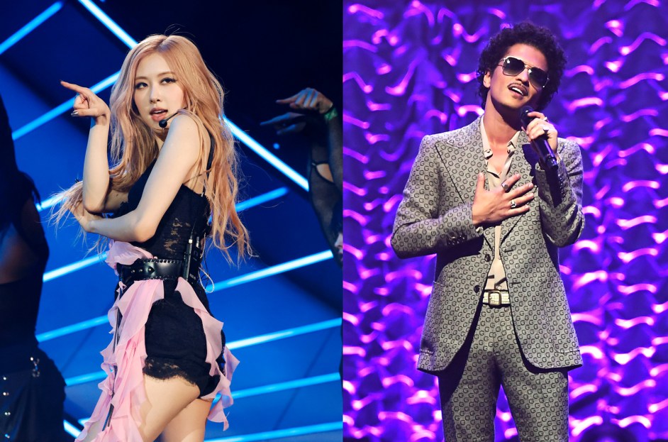 Rosé and Bruno Mars