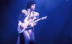 Prince performs at the Fabulous Forum on Feb. 19, 1985 in Inglewood, Calif.