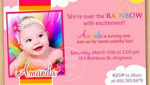 Create First Birthday Invitations Online Free 1st Birthday Invitation Cards Templates Free theveliger