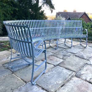 curved-bench-metal-garden